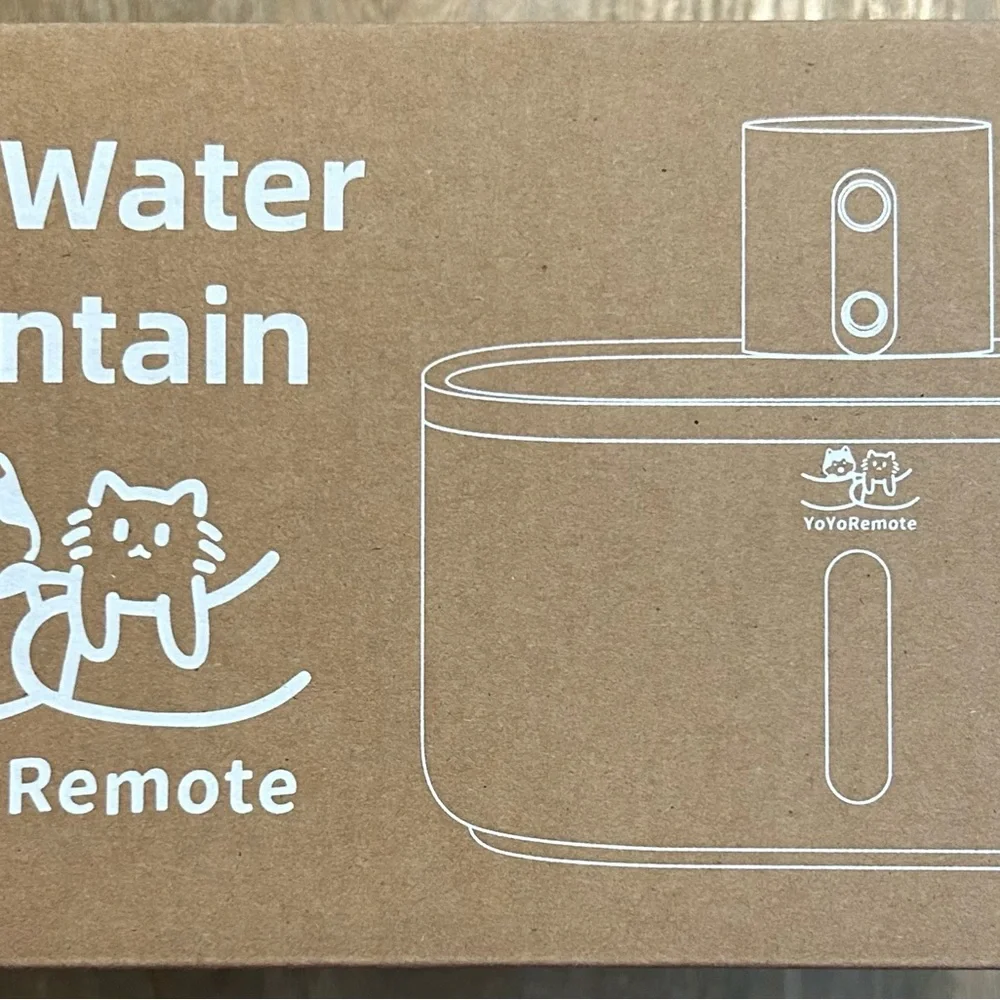 Yo-yo Remote Stainless Pet Water Fountain